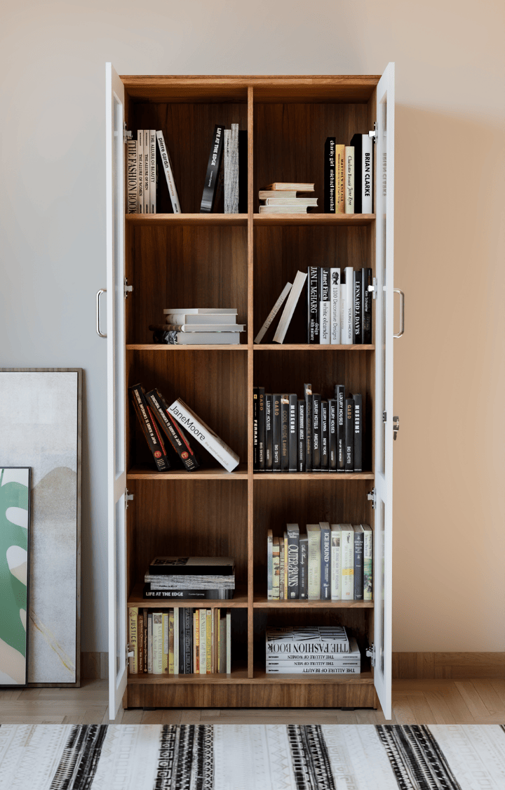 Buku Bookshelf - Leon Teak