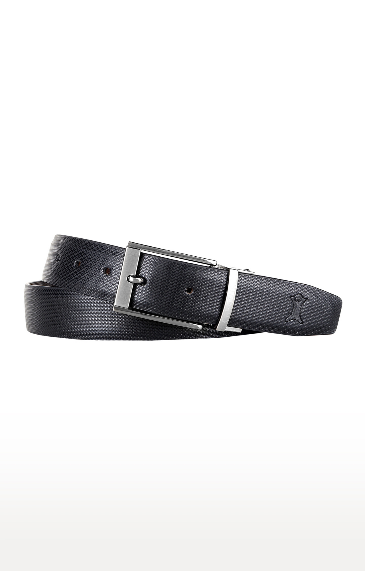 CREATURE | Creature Casual Black Genuine Leather Belt for Men 0