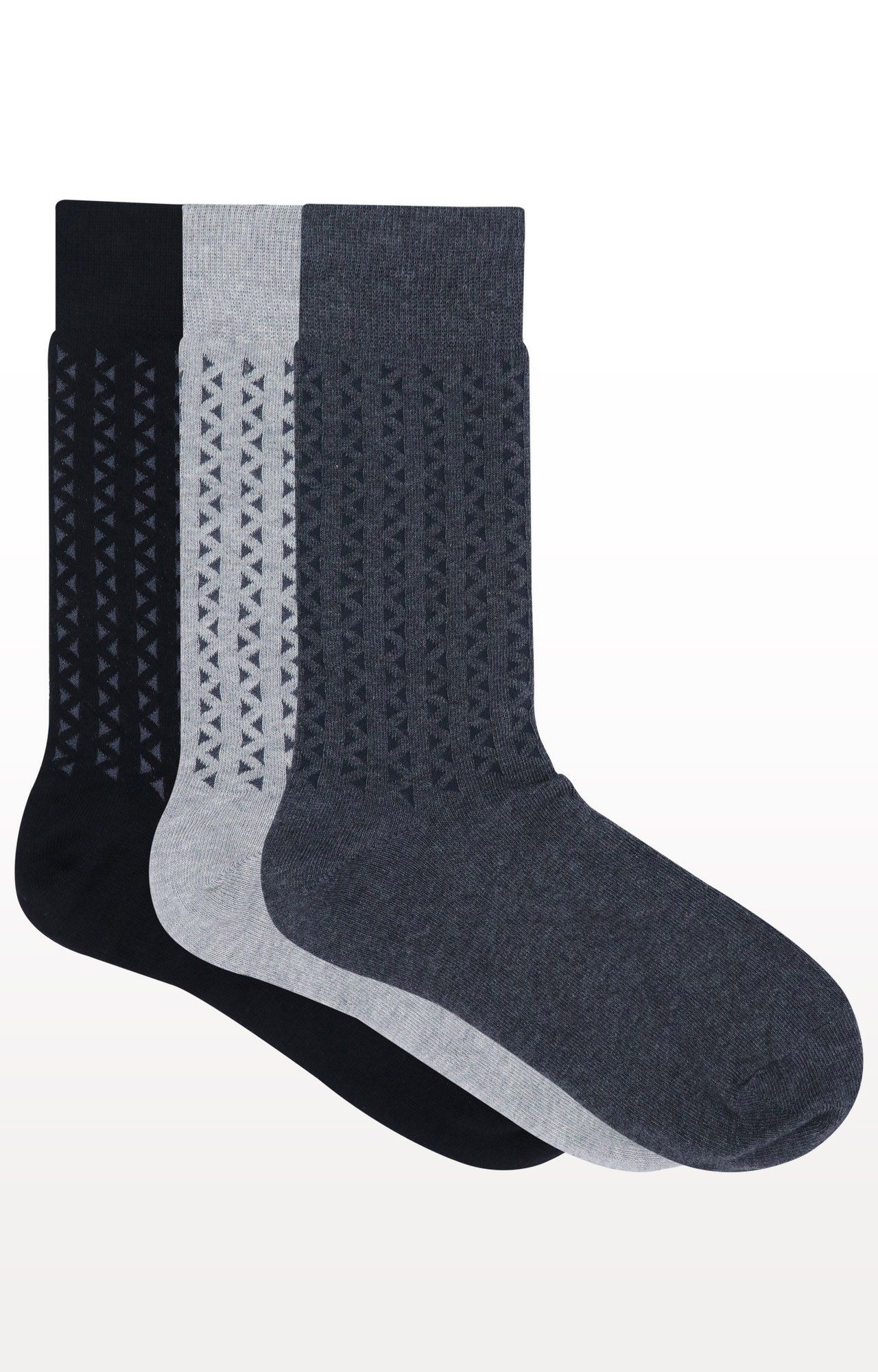 BALENZIA | Multi-Coloured Printed Socks (Pack of 3) 1