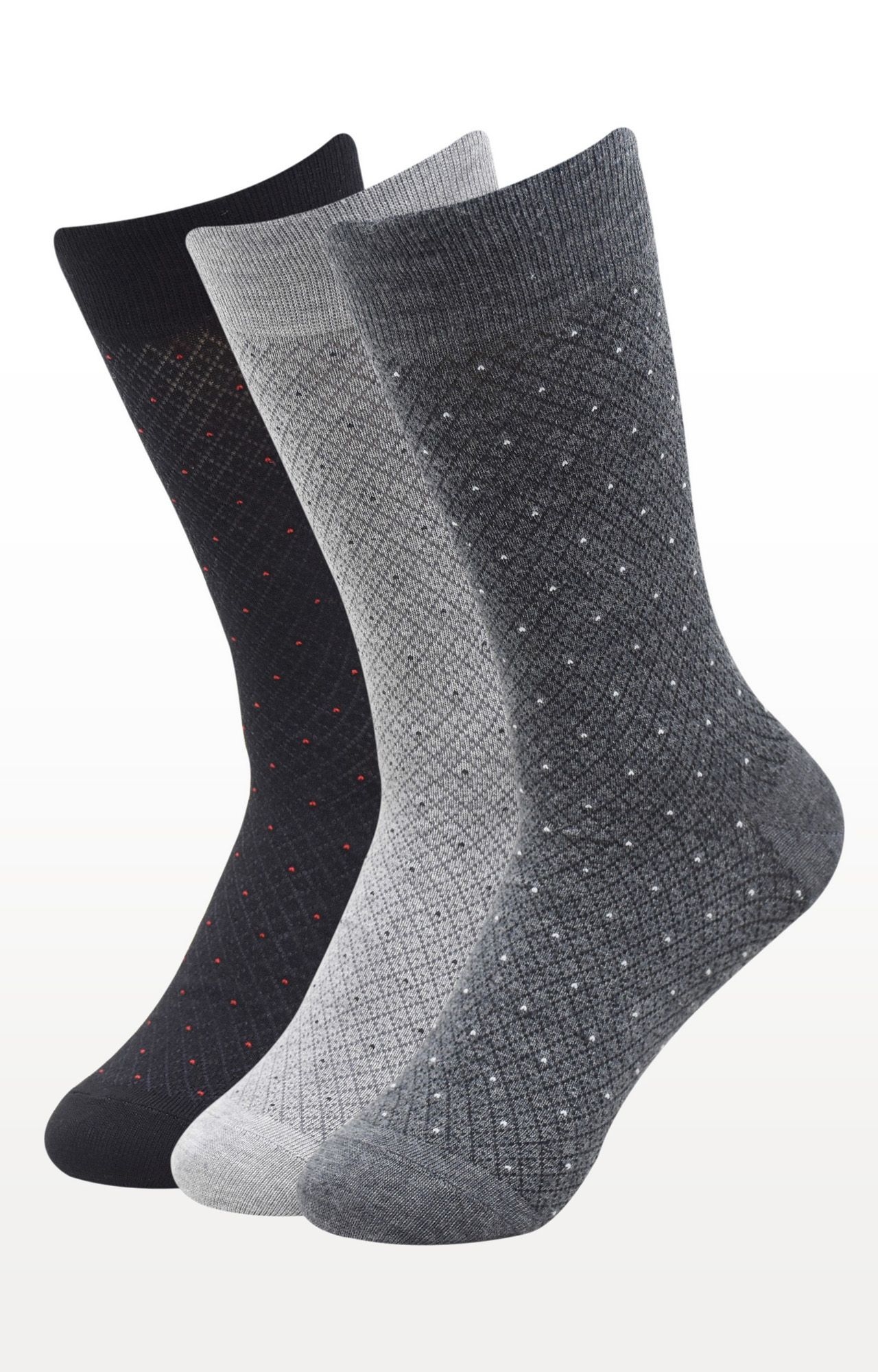 BALENZIA | Multi-Coloured Printed Socks (Pack of 3) 0