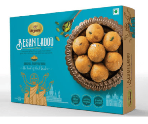 Besan Laddu ( Brijwasi Sweets, Mathura)