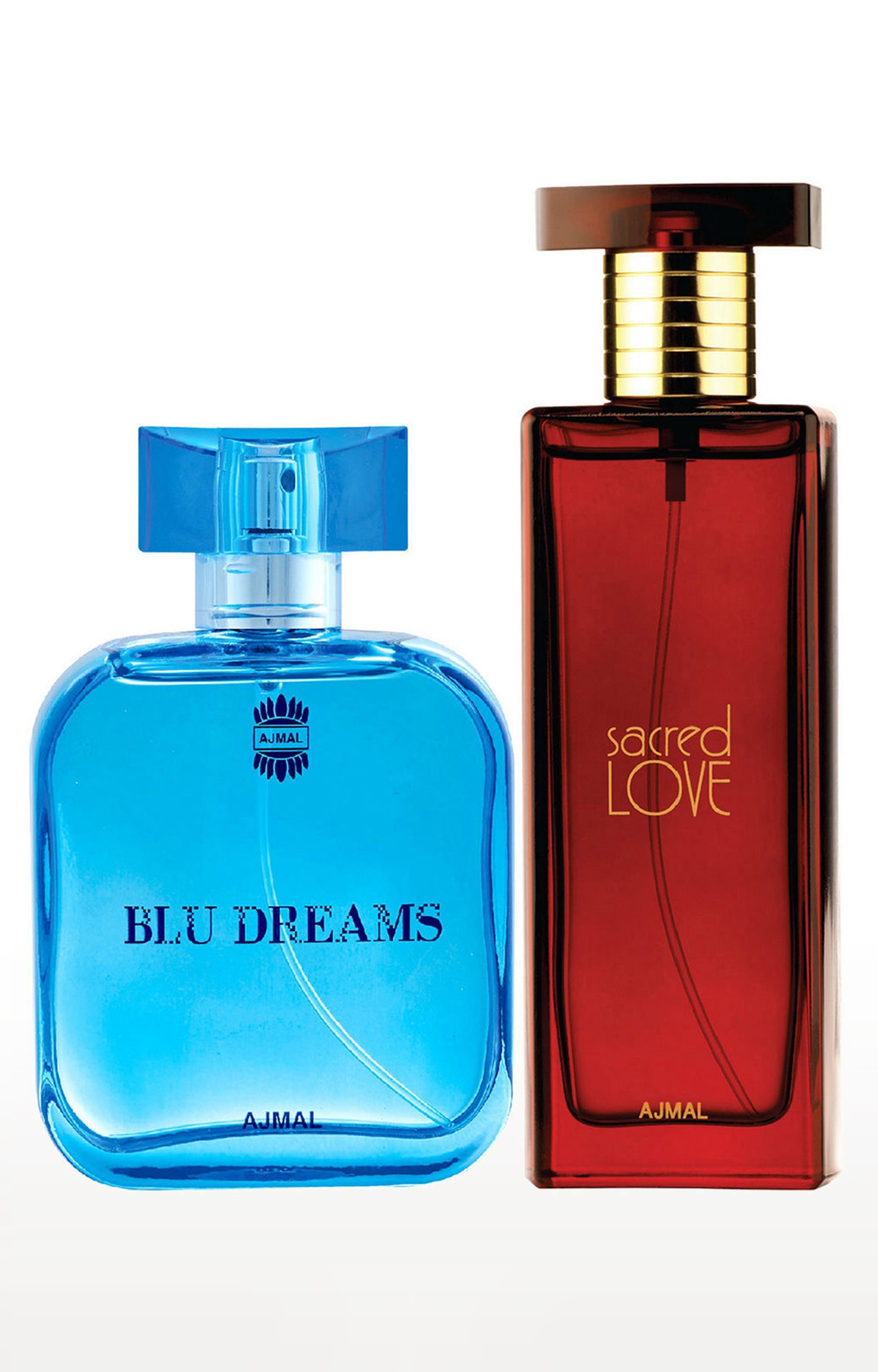 Ajmal | Ajmal Blu Dreams Edp Citrus Fruity Perfume 100Ml For Men And Sacred Love Edp Floral Musky Perfume 50Ml For Women 0