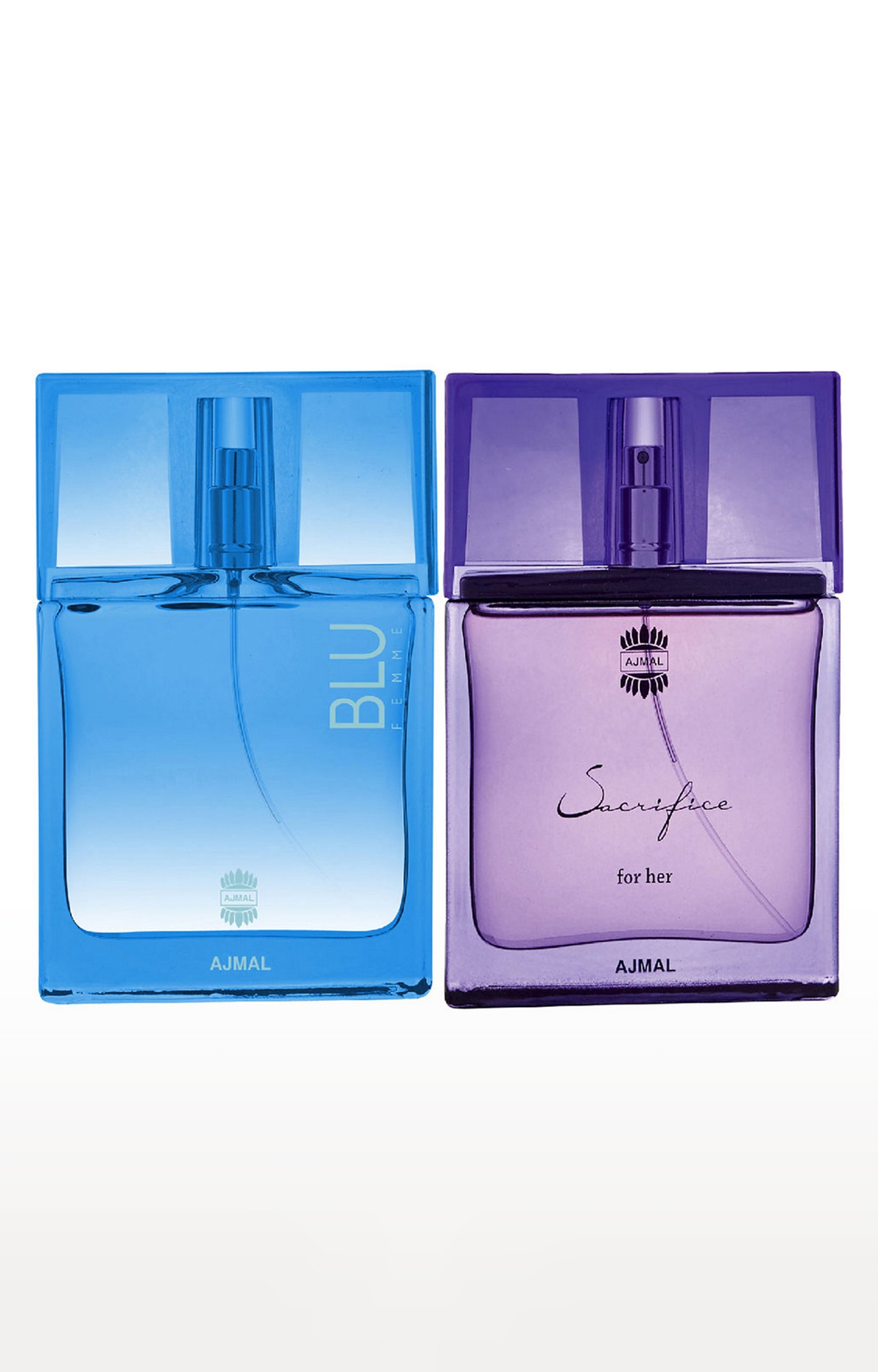 Ajmal | Ajmal Blu Femme EDP Perfume 50ml for Women and Sacrifice for HER EDP Musky Perfume 50ml for Women 0