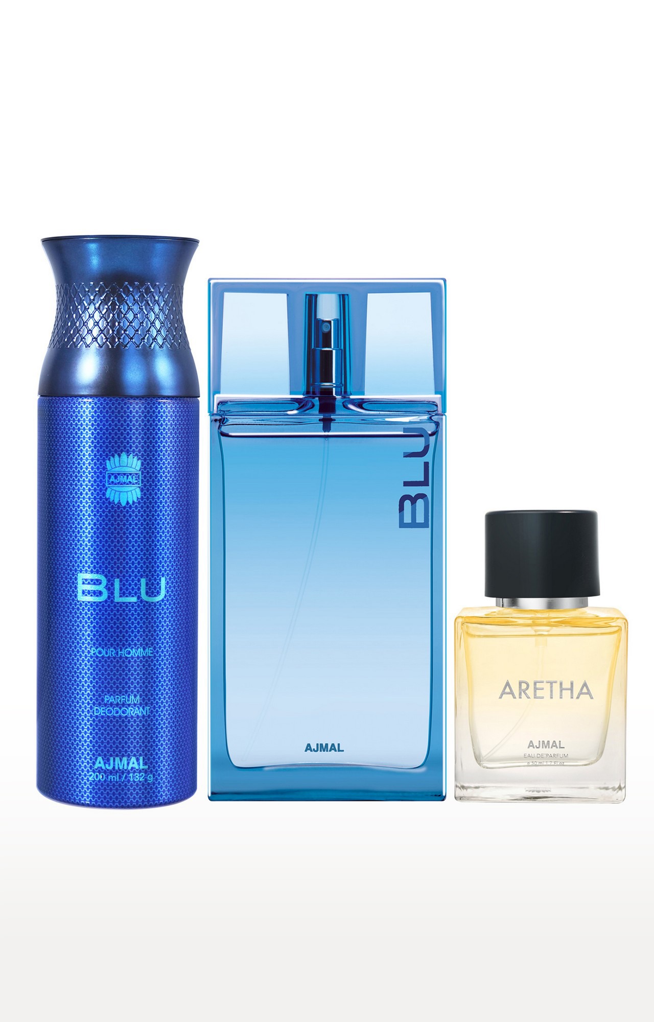 Ajmal blu hotsell gift set