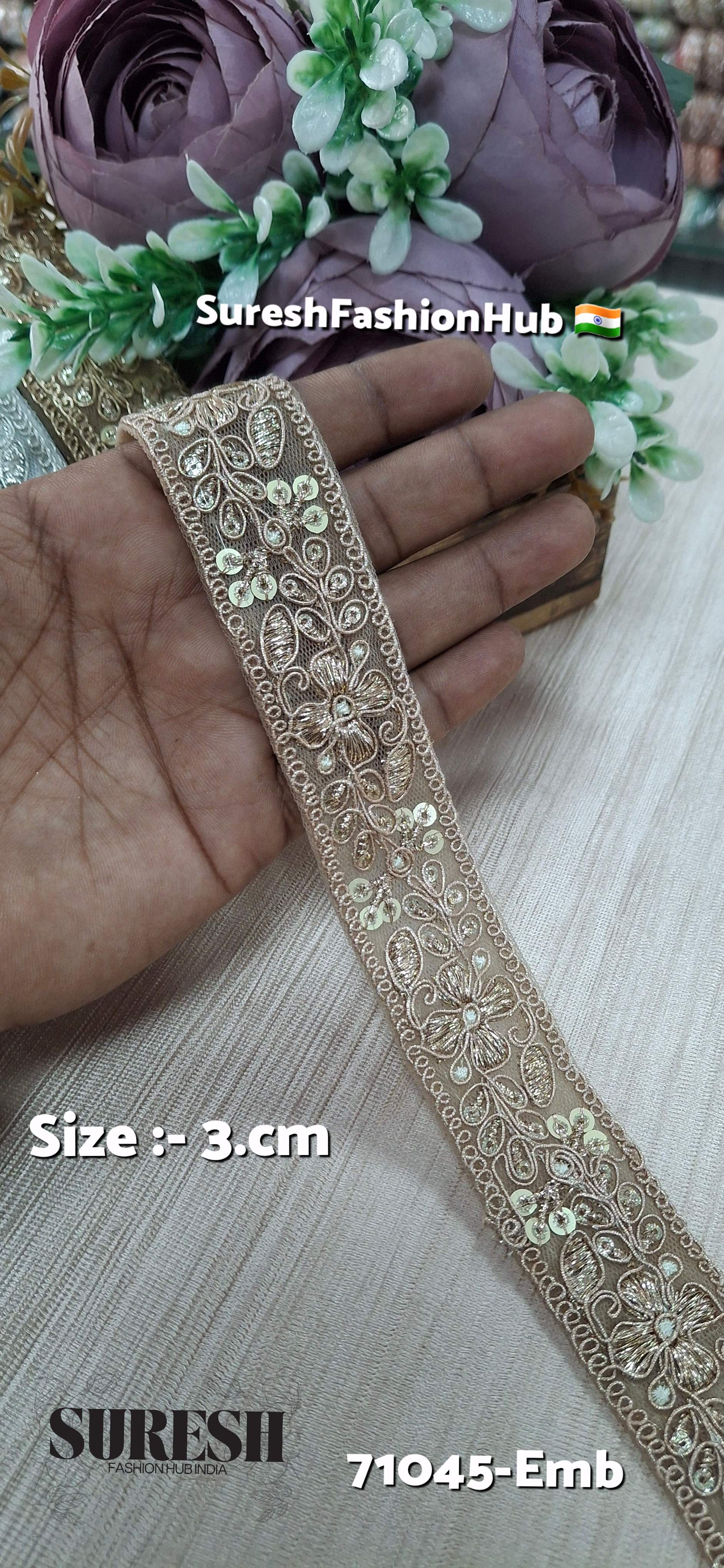 Rose Grace Embroidery Lace