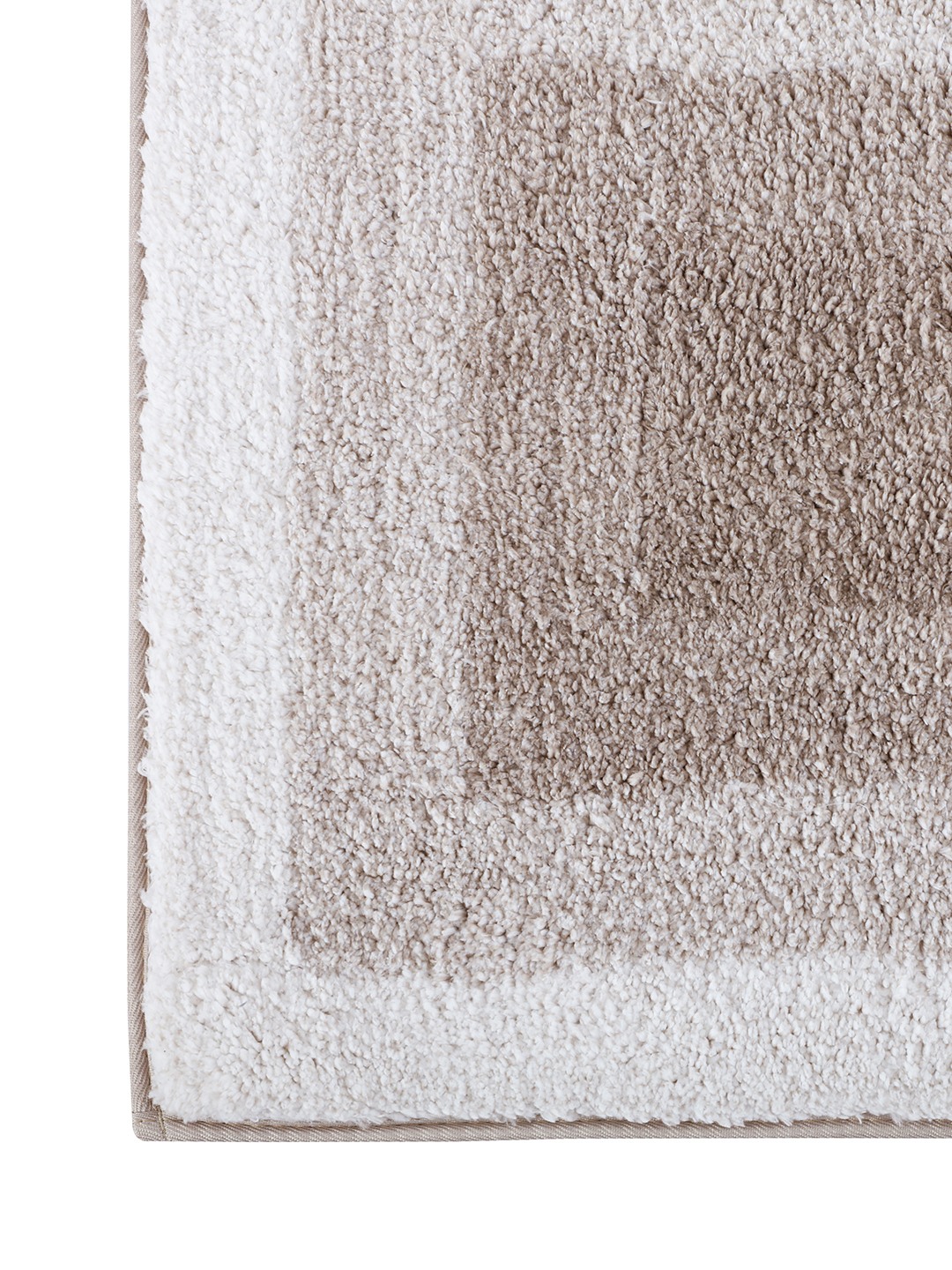 Bliss (40x60cm) Beige Anti-Slip Bath Mat with TPR Backing