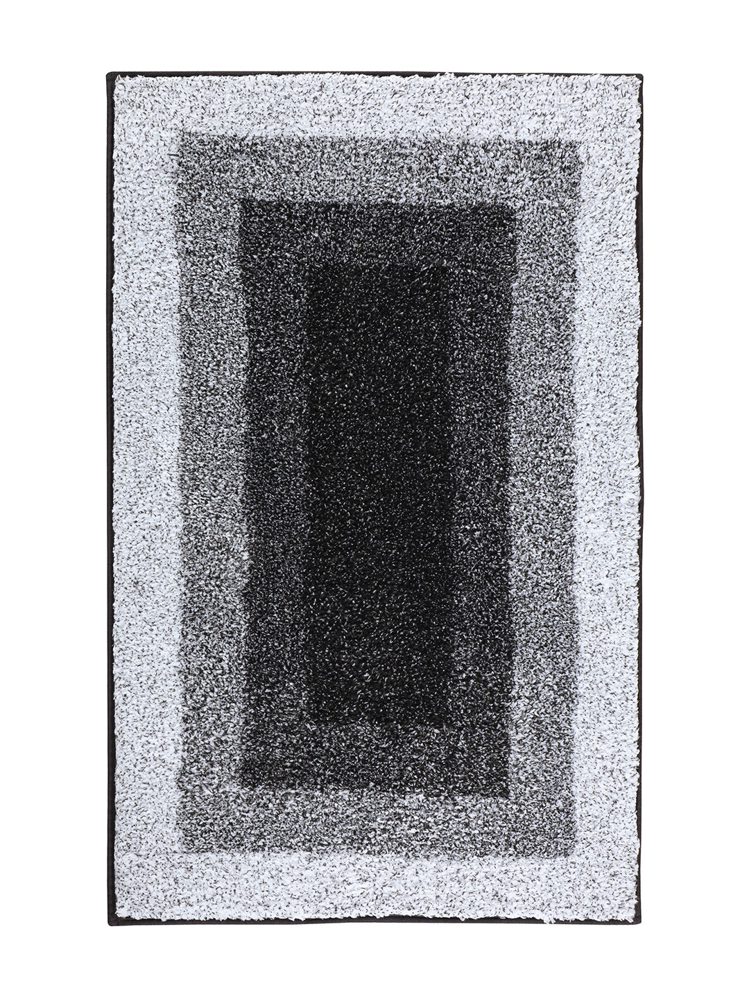 Bliss (50x80cm) Black Anti-Slip Bath Mat with TPR Backing