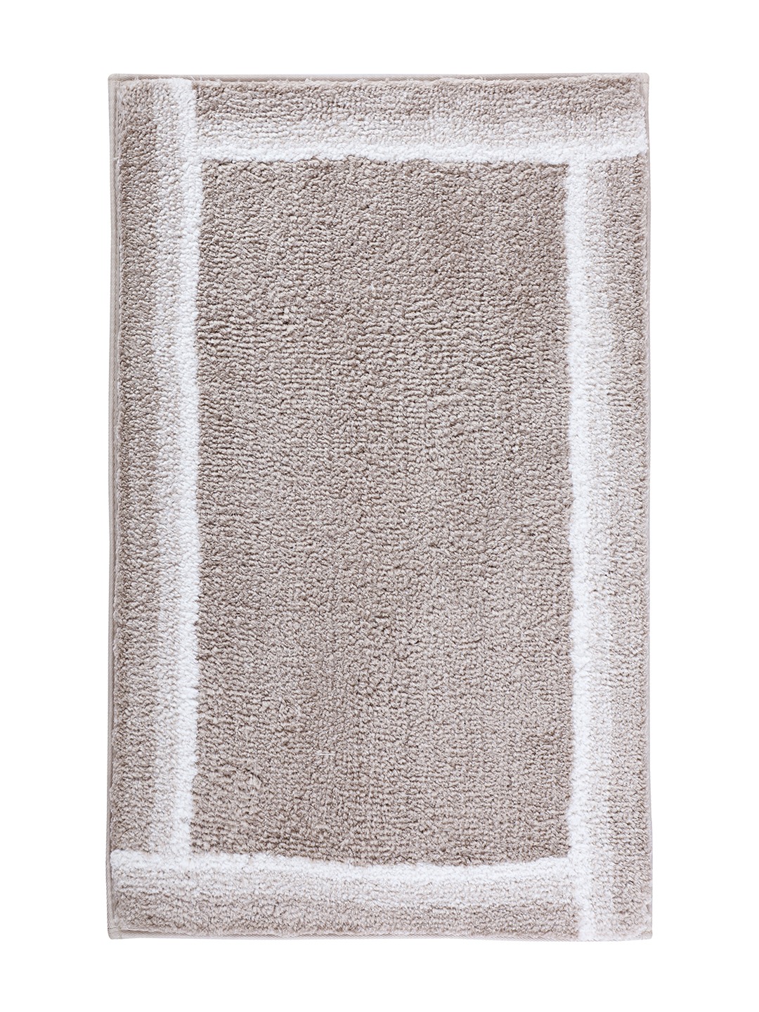 CloudStep (40x60cm) Beige Anti-Slip Bath Mat with TPR Backing