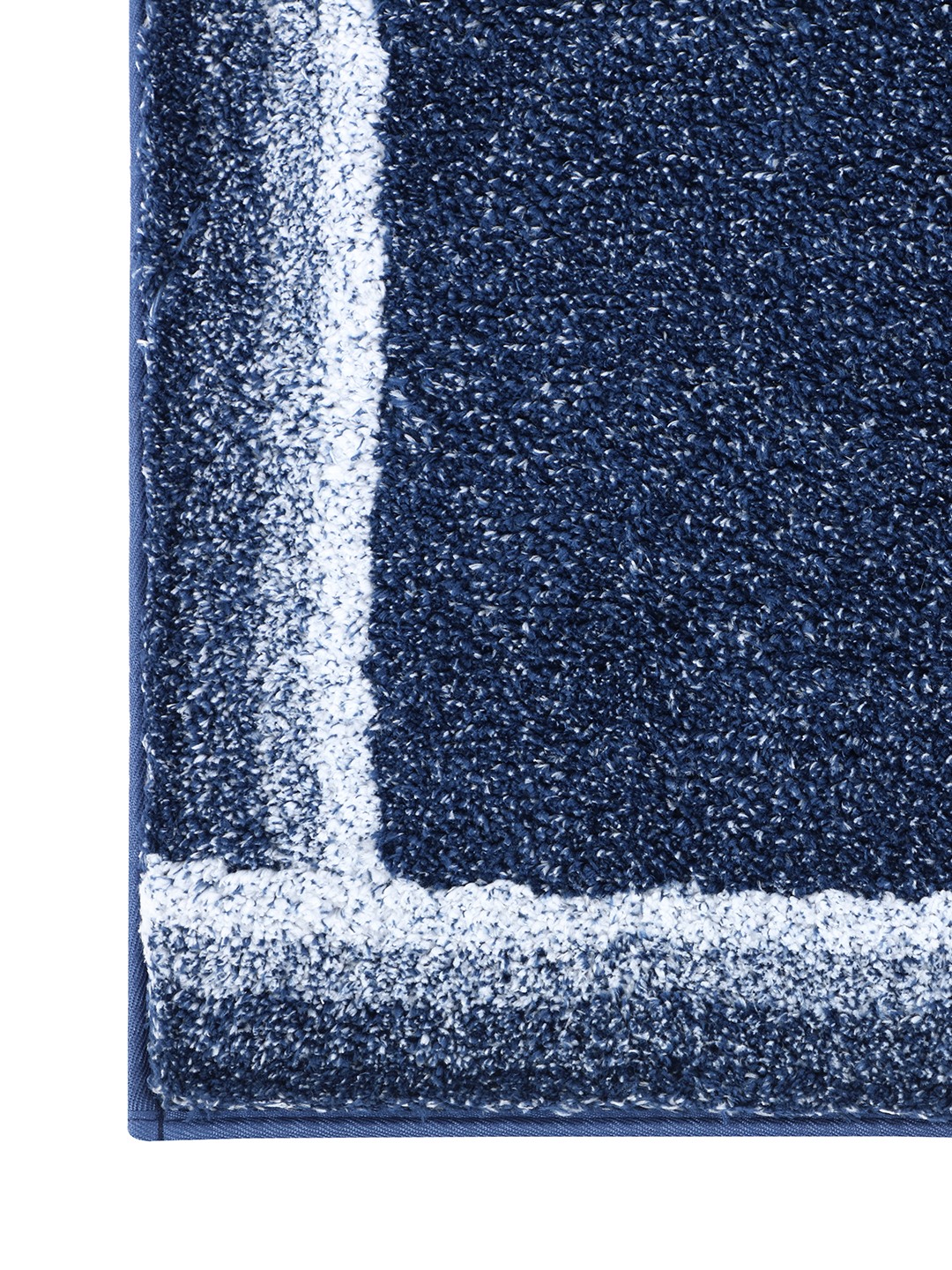 CloudStep (40x60cm) Blue Anti-Slip Bath Mat with TPR Backing