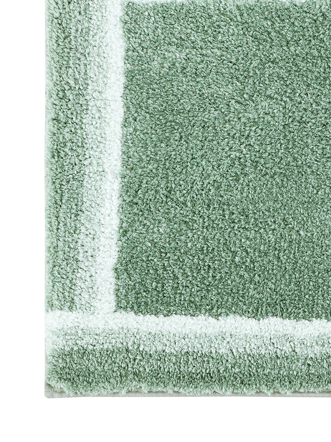 CloudStep (40x60cm) Green Anti-Slip Bath Mat with TPR Backing