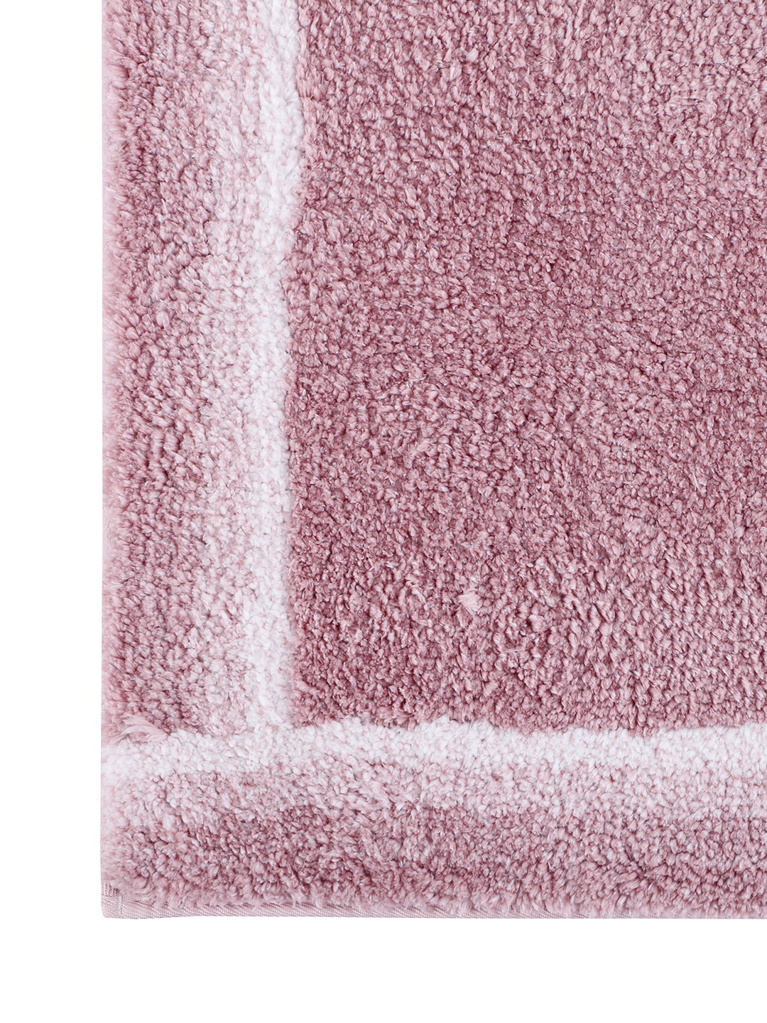 CloudStep (40x60cm) Pink Anti-Slip Bath Mat with TPR Backing