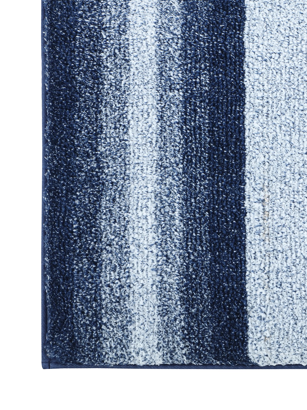 Luxe (40x60cm) Blue Anti-Slip Bath Mat with TPR Backing