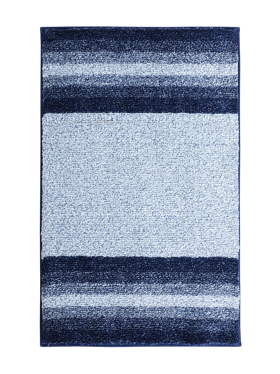 Luxe (40x60cm) Blue Anti-Slip Bath Mat with TPR Backing
