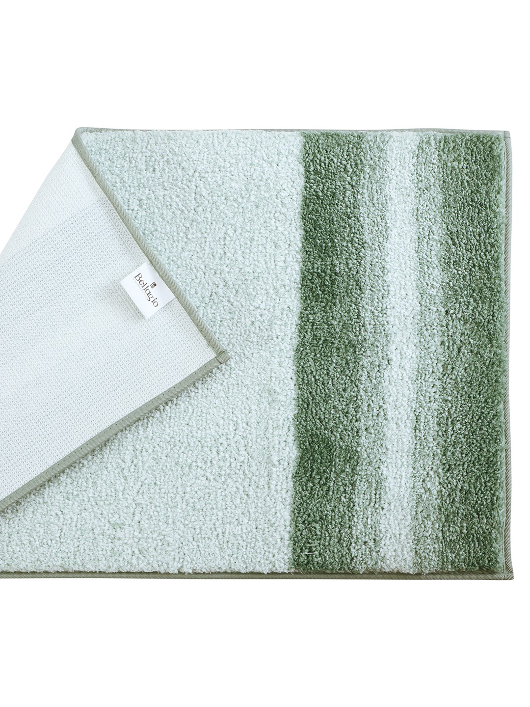 Luxe (40x60cm) Green Anti-Slip Bath Mat with TPR Backing