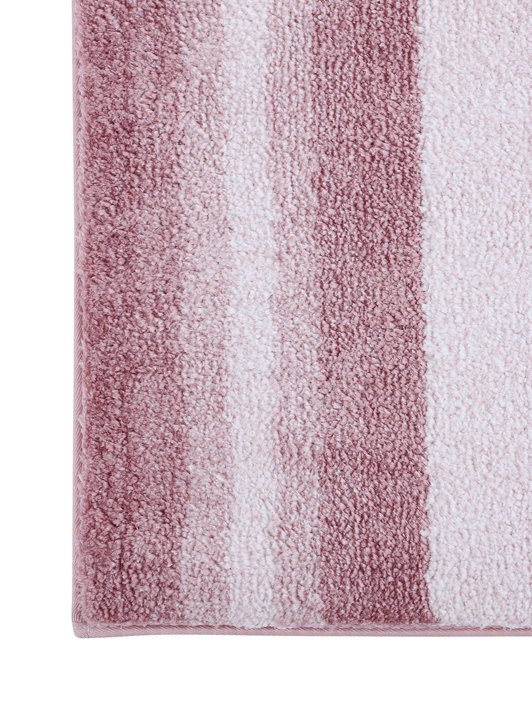 Luxe (40x60cm) Pink Anti-Slip Bath Mat with TPR Backing