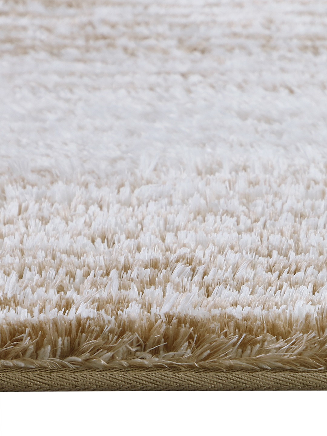Plush (40x60cm) Gold Anti-Slip Bath Mat with TPR Backing