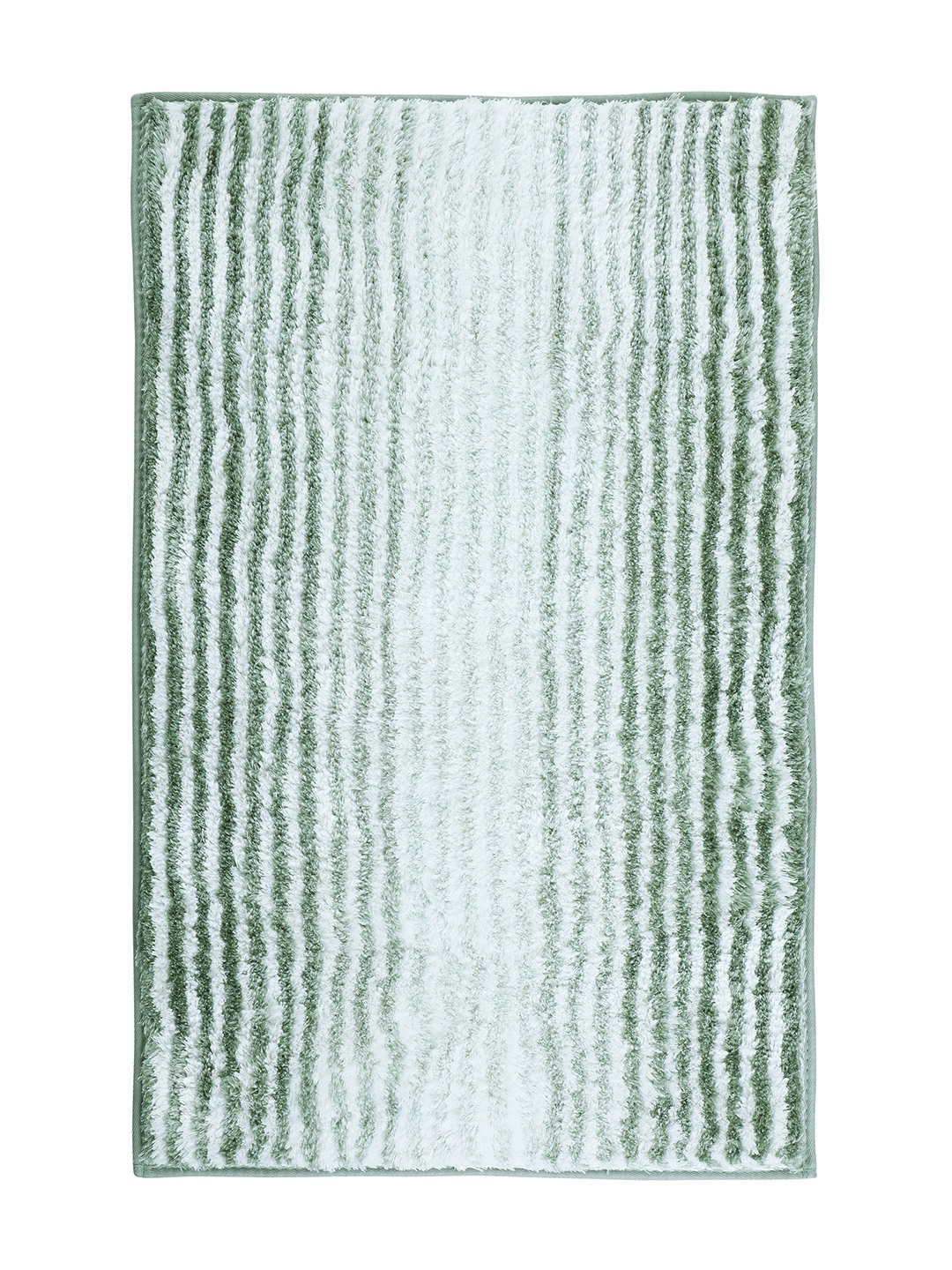 Plush (40x60cm) Green Anti-Slip Bath Mat with TPR Backing