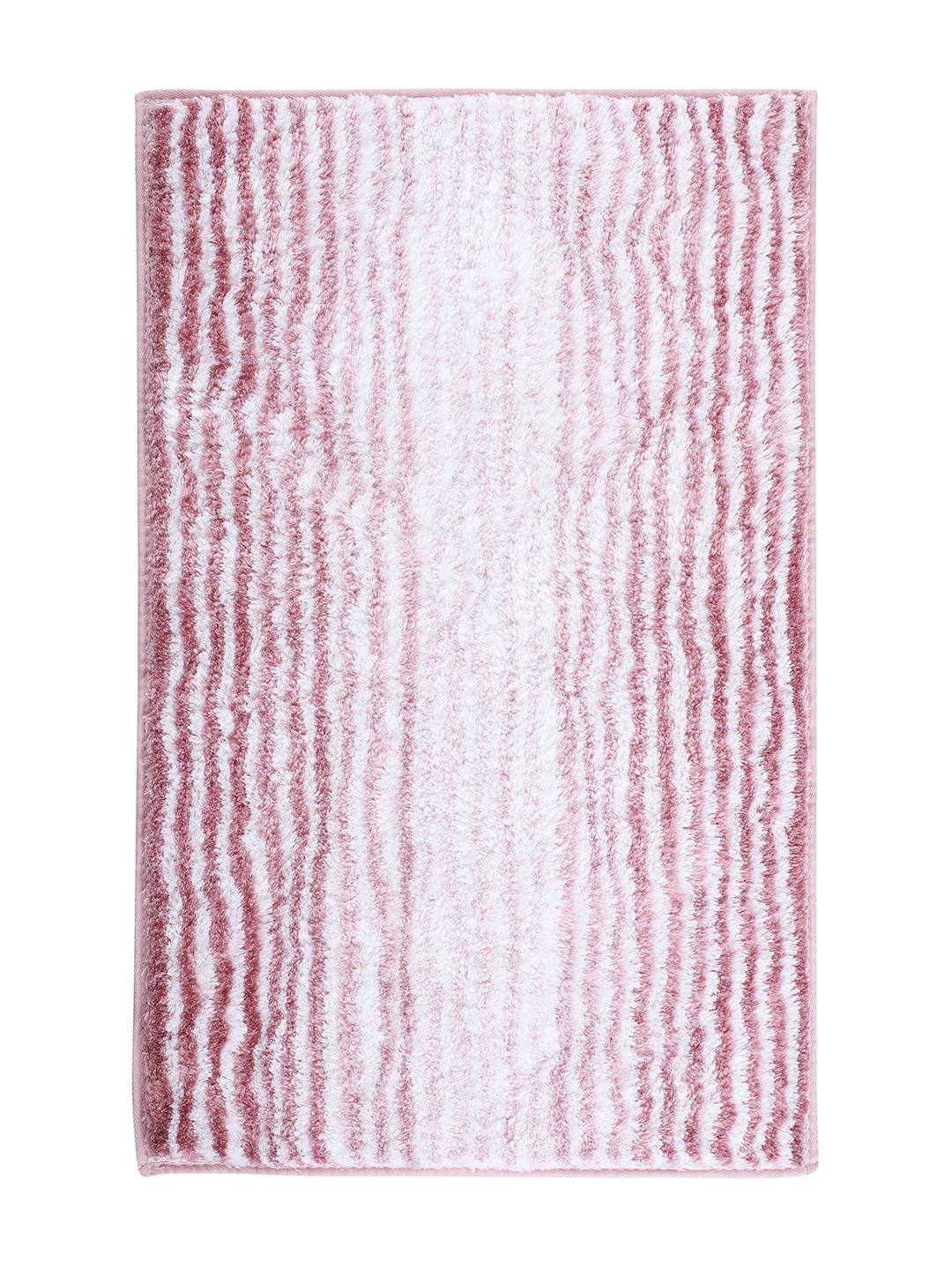 Plush (40x60cm) Pink Anti-Slip Bath Mat with TPR Backing