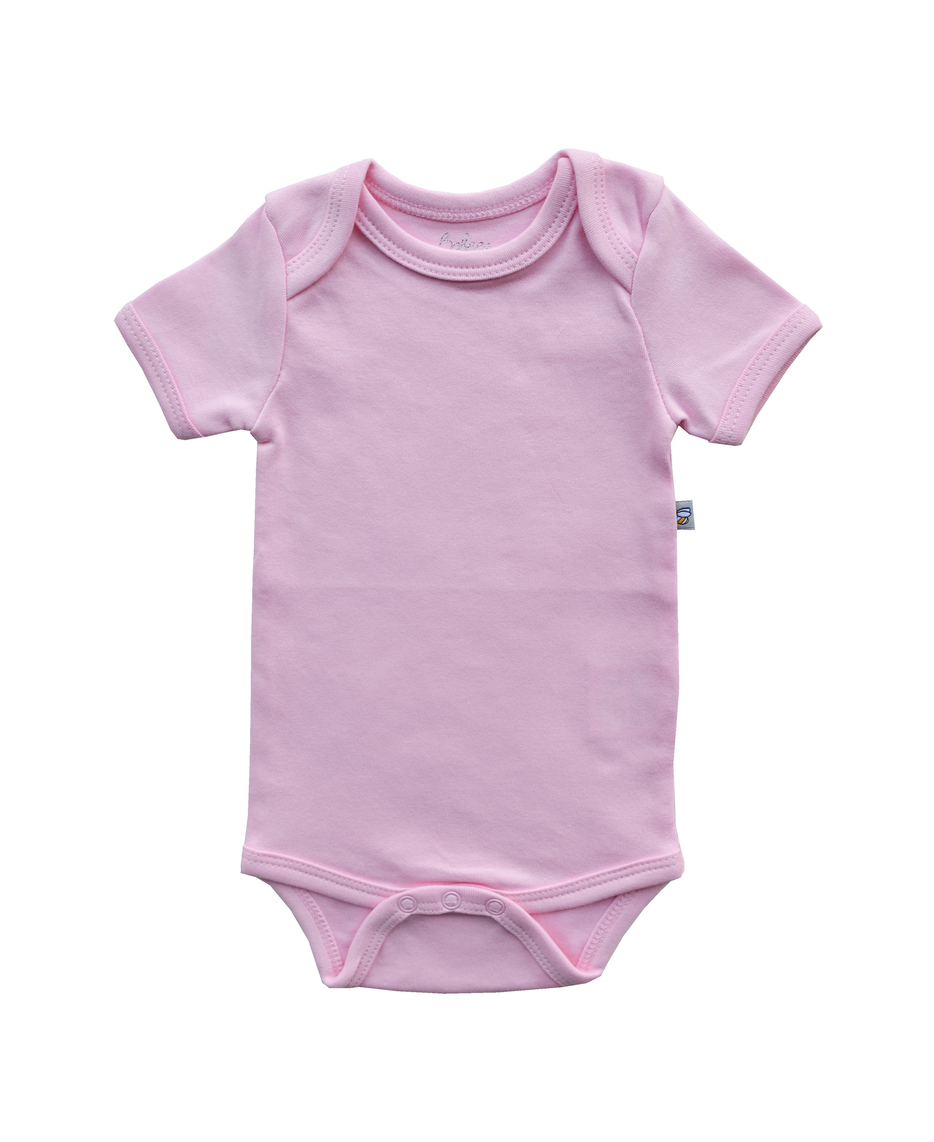Pink Baby Body (100% Cotton Interlock Biowash)