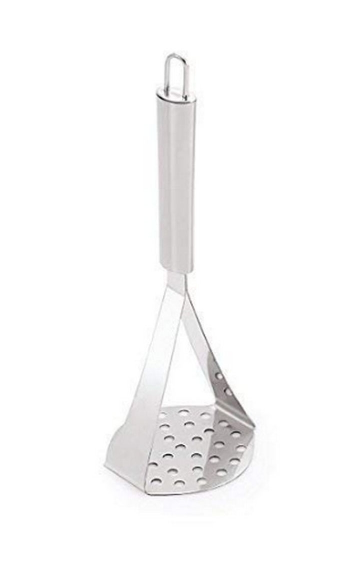 Blooms Mall | Blooms Mall Potato Masher, Egg Whisker, Deep Fry Strainer and Momo's Tong Set of 4 1