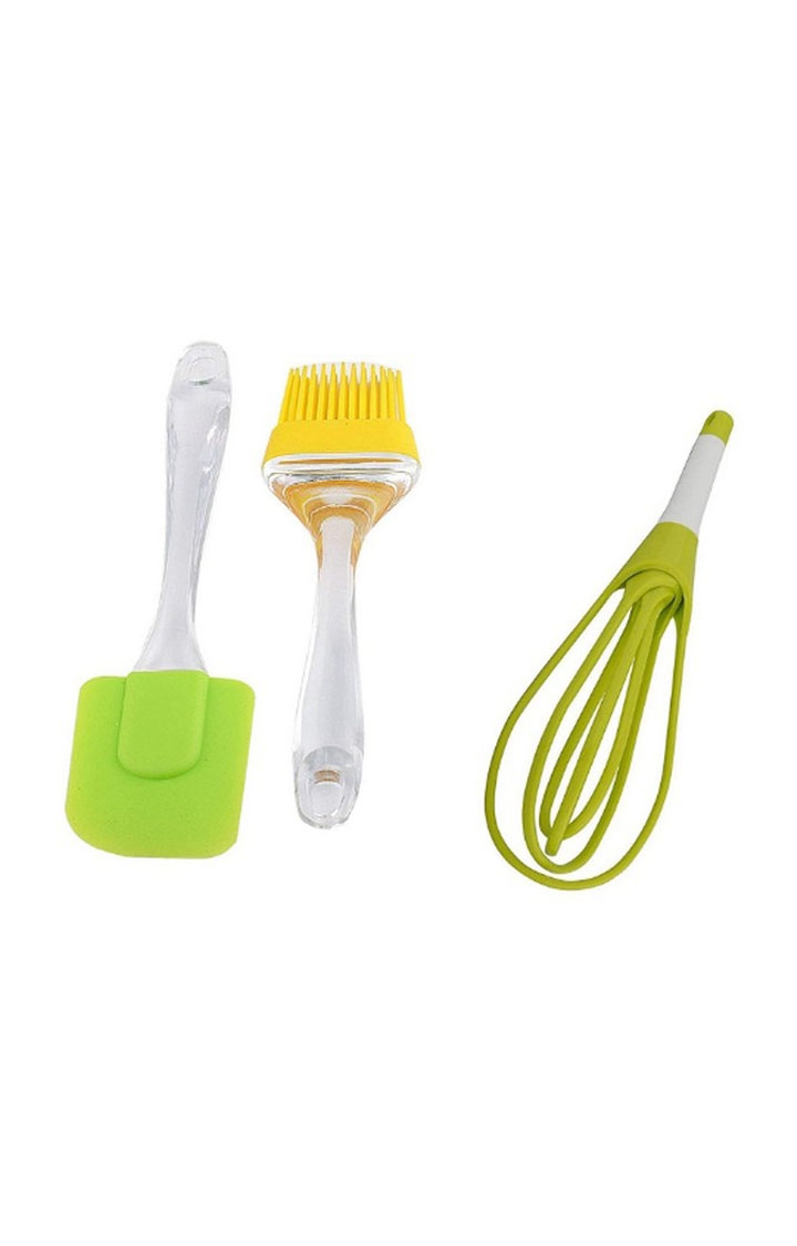 Blooms Mall | Blooms Mall 1 Egg Beater , 2 Pcs Silicone Spatula  0