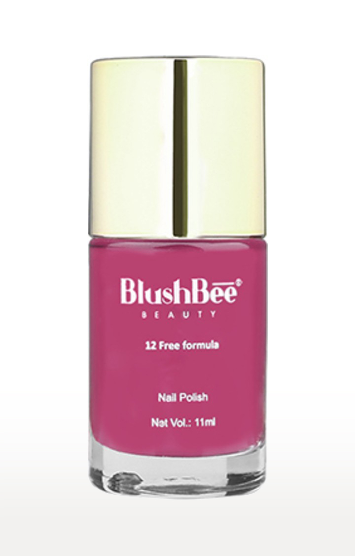 BlushBee vegan, high shine, quick-dry & PETA-approved nail polish - Luni