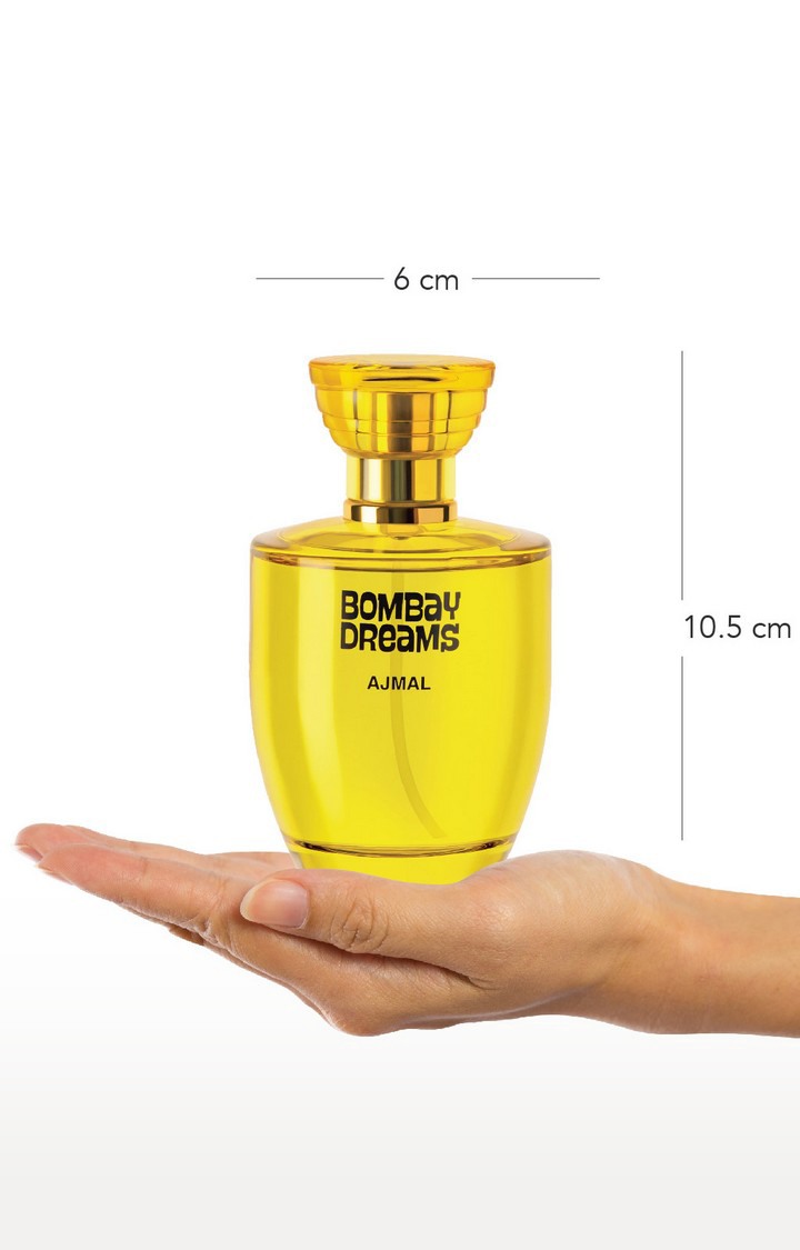 Ajmal Bombay Dreams EDP Fruity Perfume 100ml for Women and Blu Homme Deodorant Aquatic Fragrance 200ml for Men