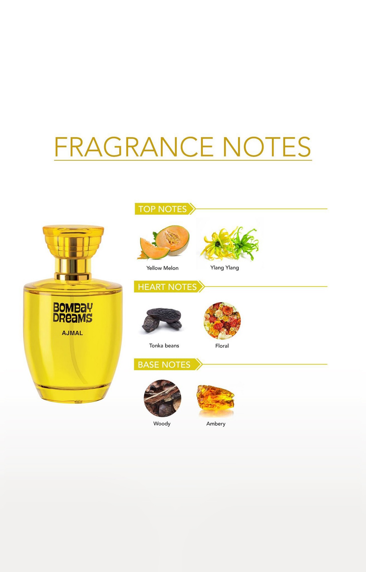 Ajmal Bombay Dreams EDP Fruity Perfume 100ml for Women and Classic