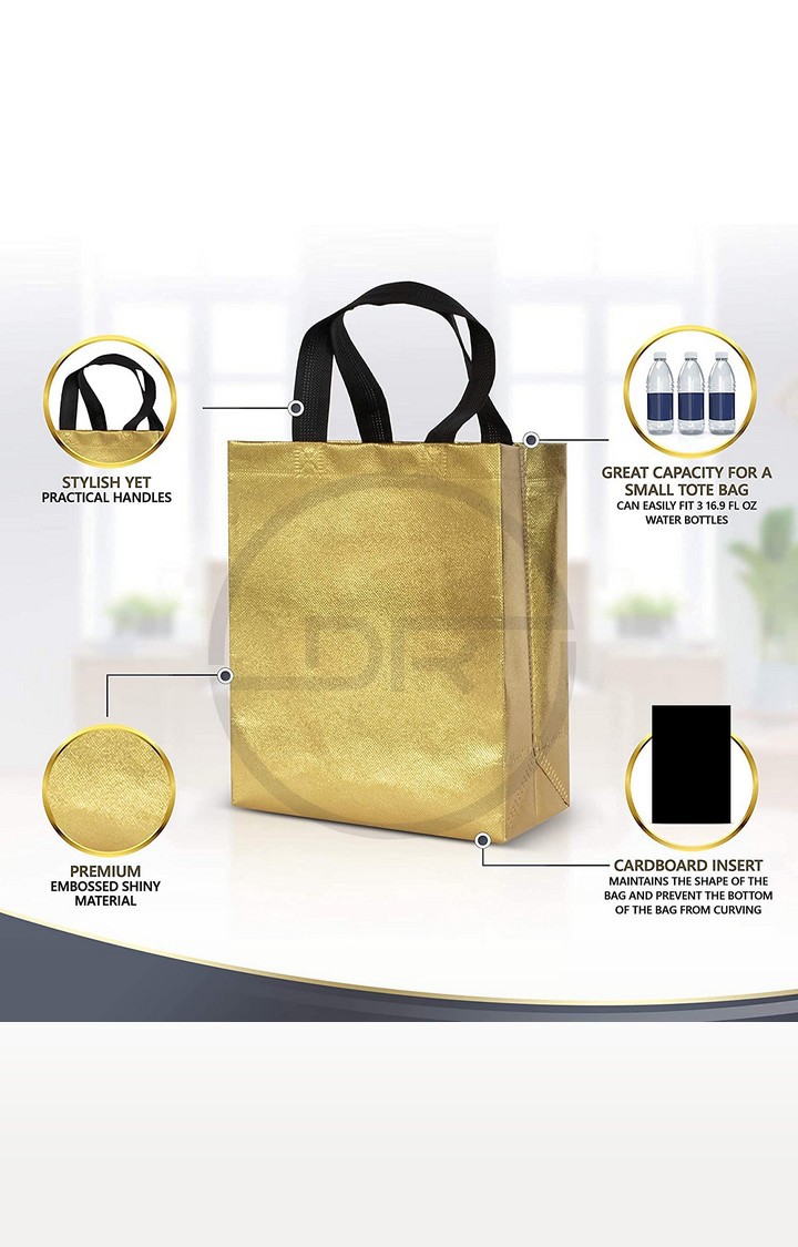 Double R Bags Reusable Small Size Grocery Bag Shopping Bag With Handle 1 pack containing 48 bags