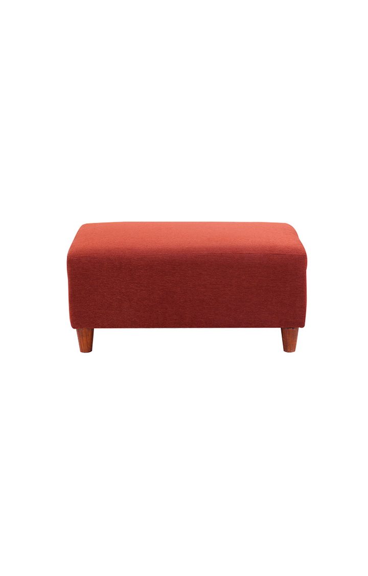 neudot Hailey Ottoman in Rusty Cider Orange Colour