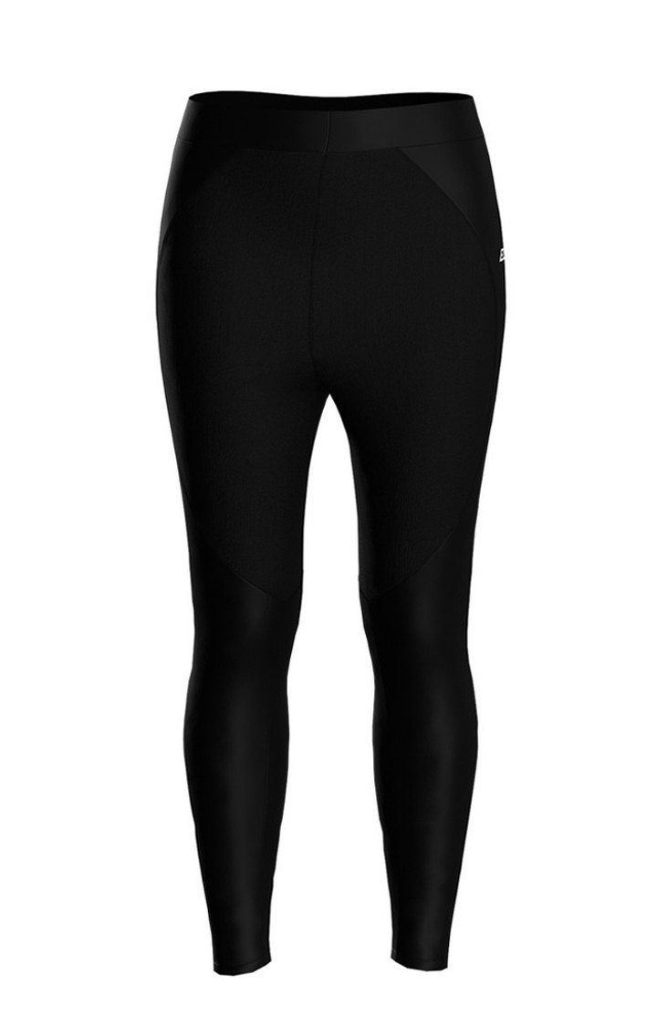 Women's Black Refined Pixie Tights