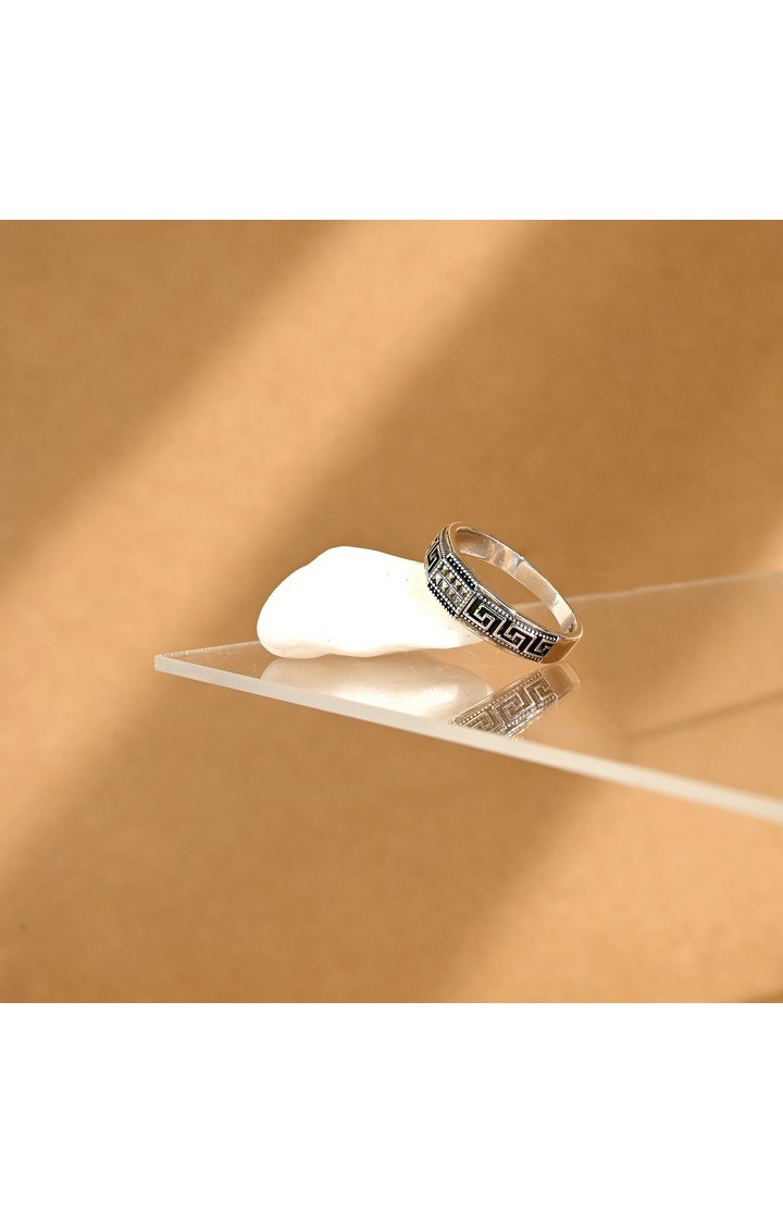 Bohemian Black Men's Ring