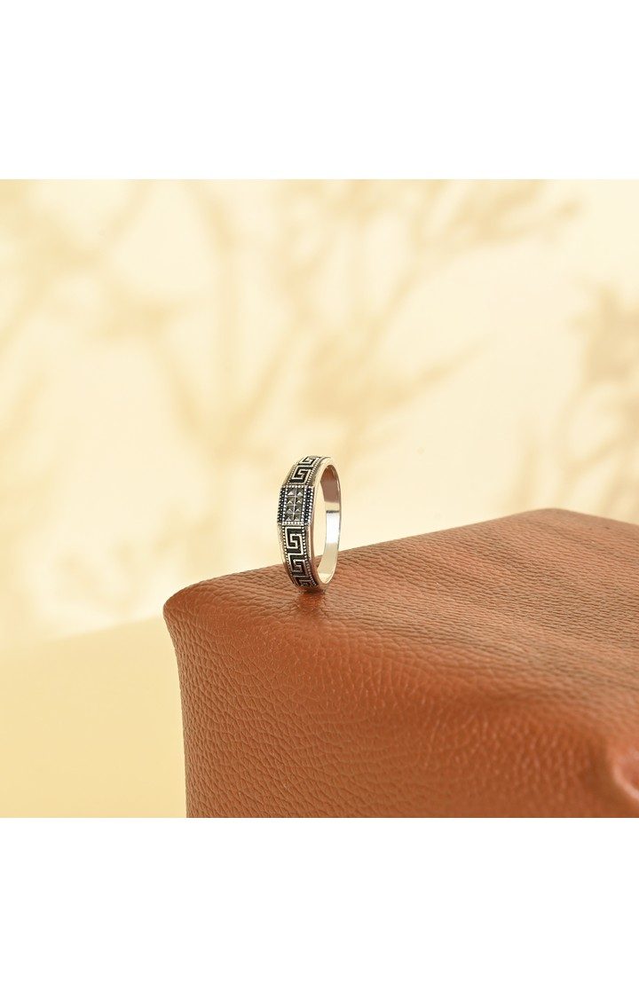 Bohemian Black Men's Ring