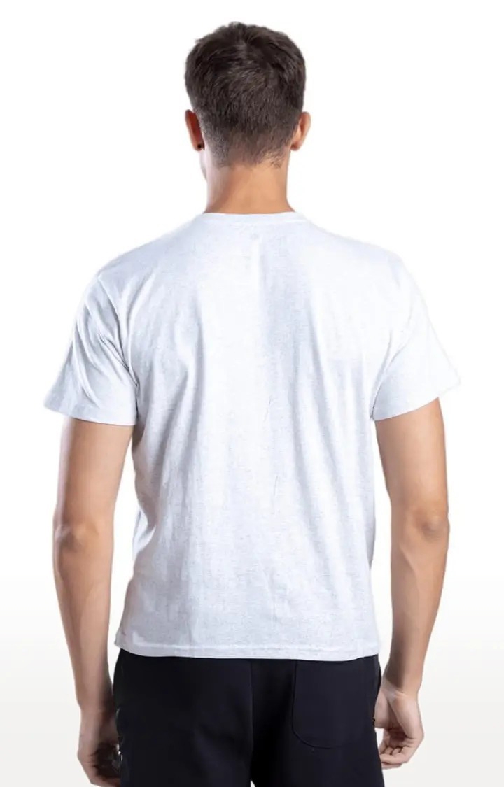 Men's Choose The Change White Cotton Regular T-Shirts