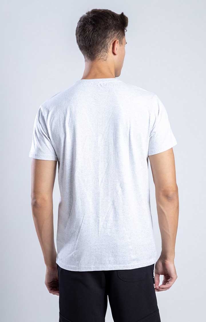 Men's Dear Terra White Cotton Regular T-Shirts