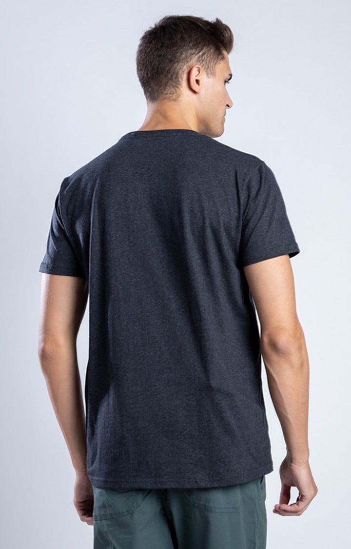 Mens The Redeemer Black Cotton Regular T-Shirts