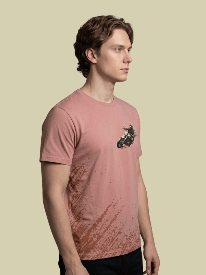 Albion Men’s Stylish Graphic Print Casual Cotton T-Shirt