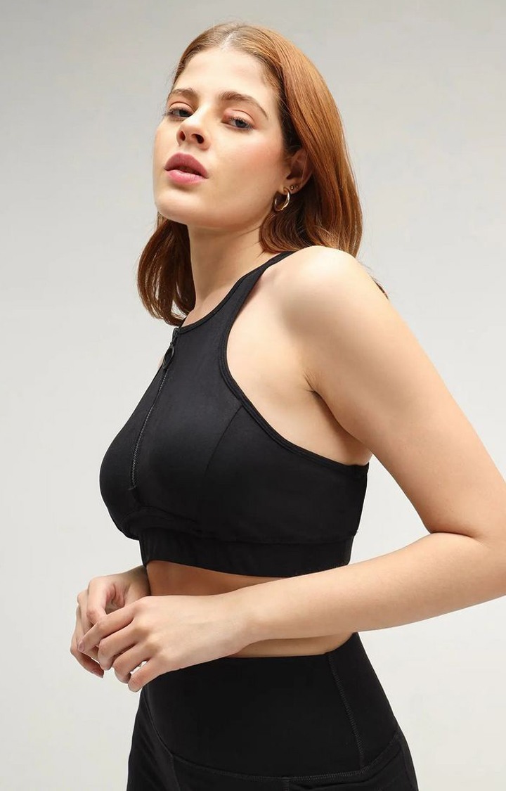 Belgrade Black Sports Bra