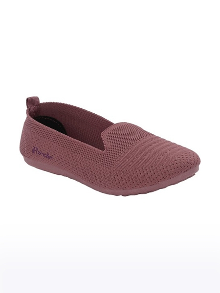 Women's Pink Casual Slip-ons