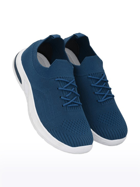 Women's Blue Casual Slip-ons