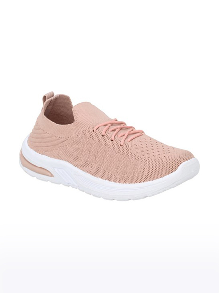 Women's Pink Casual Slip-ons
