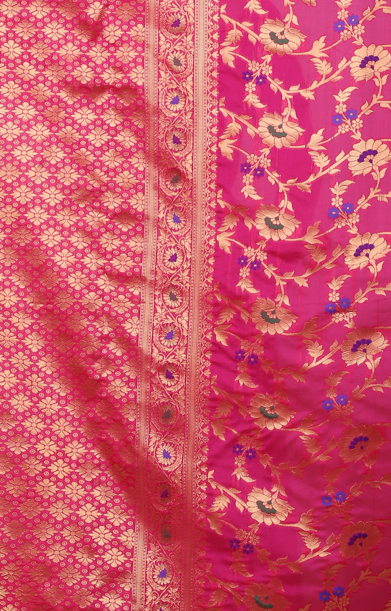 Glemora | Glemora Pink Beautiful Ethnic Wear Silk Blend Banarasi Traditional Saree 5