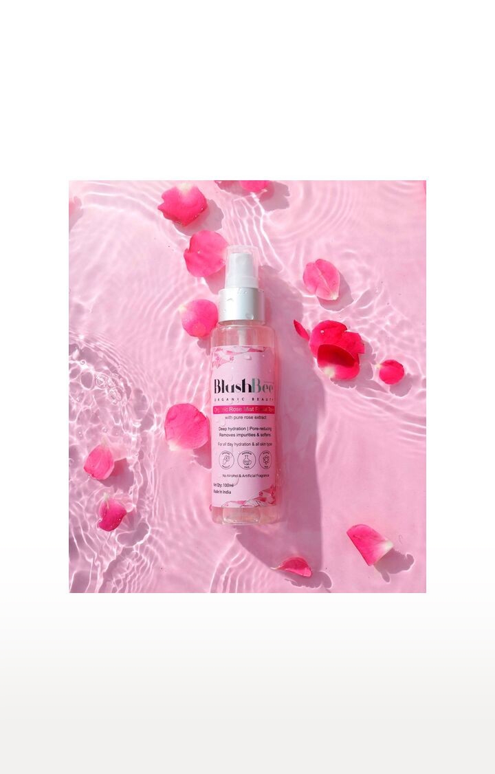 BlushBee Organic Beauty | BlushBee Beauty Organic Rose Mist Facial Toner  1