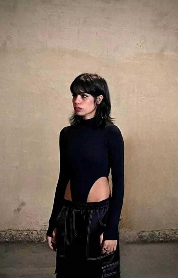 Women's Black Turtle Neck Bodysuit