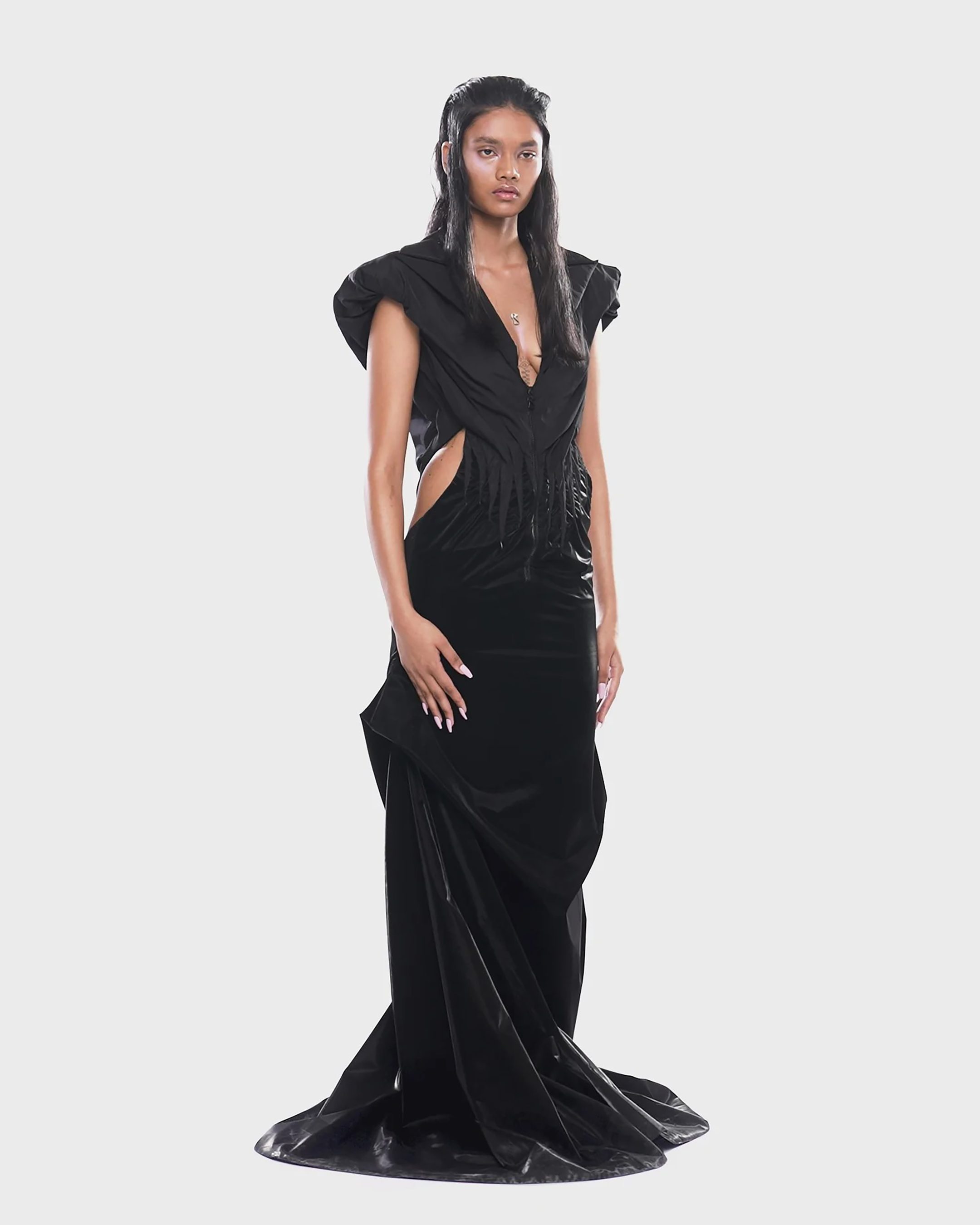 Power Shoulder Dress