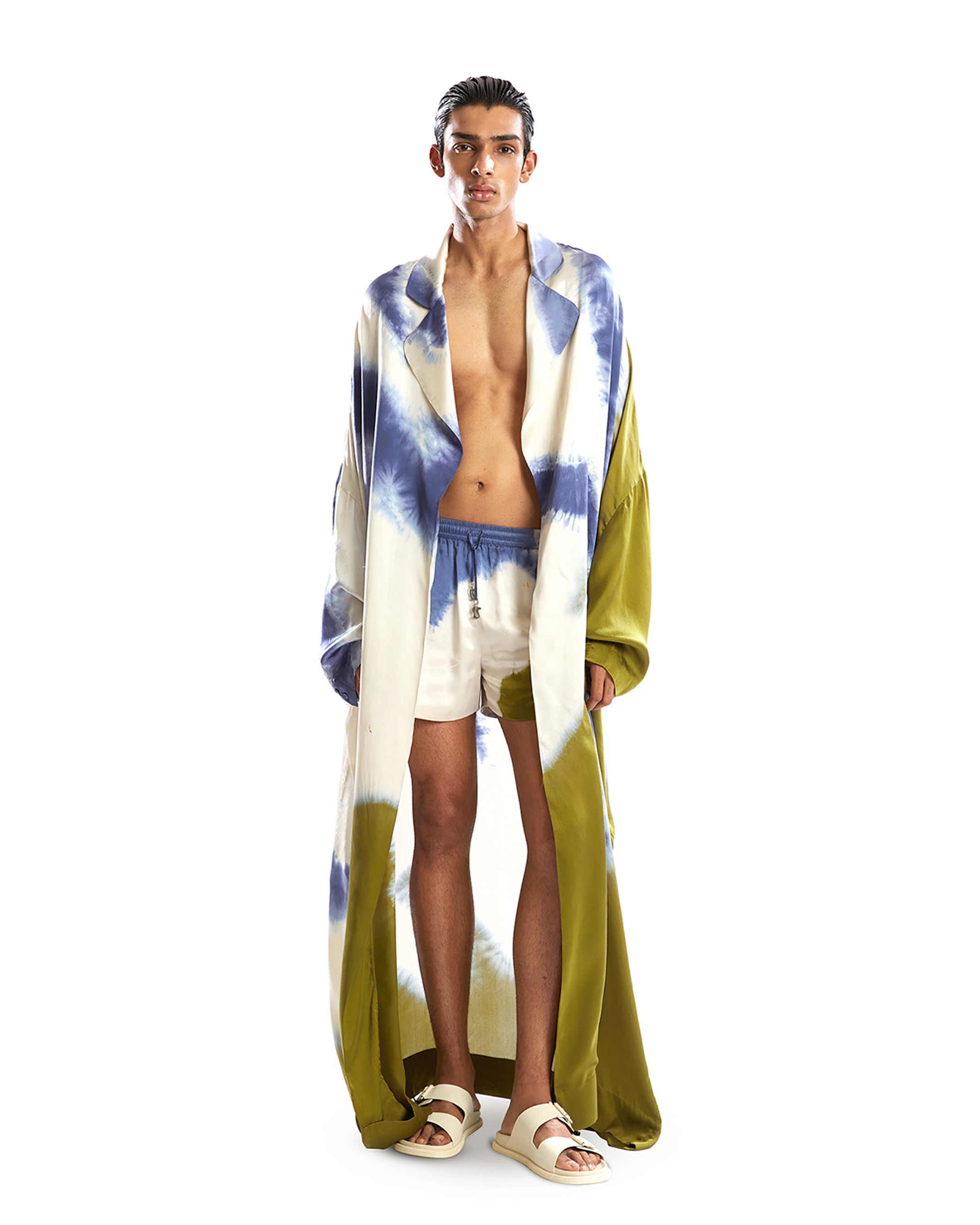 Charmeuse Tie Dye Shorts