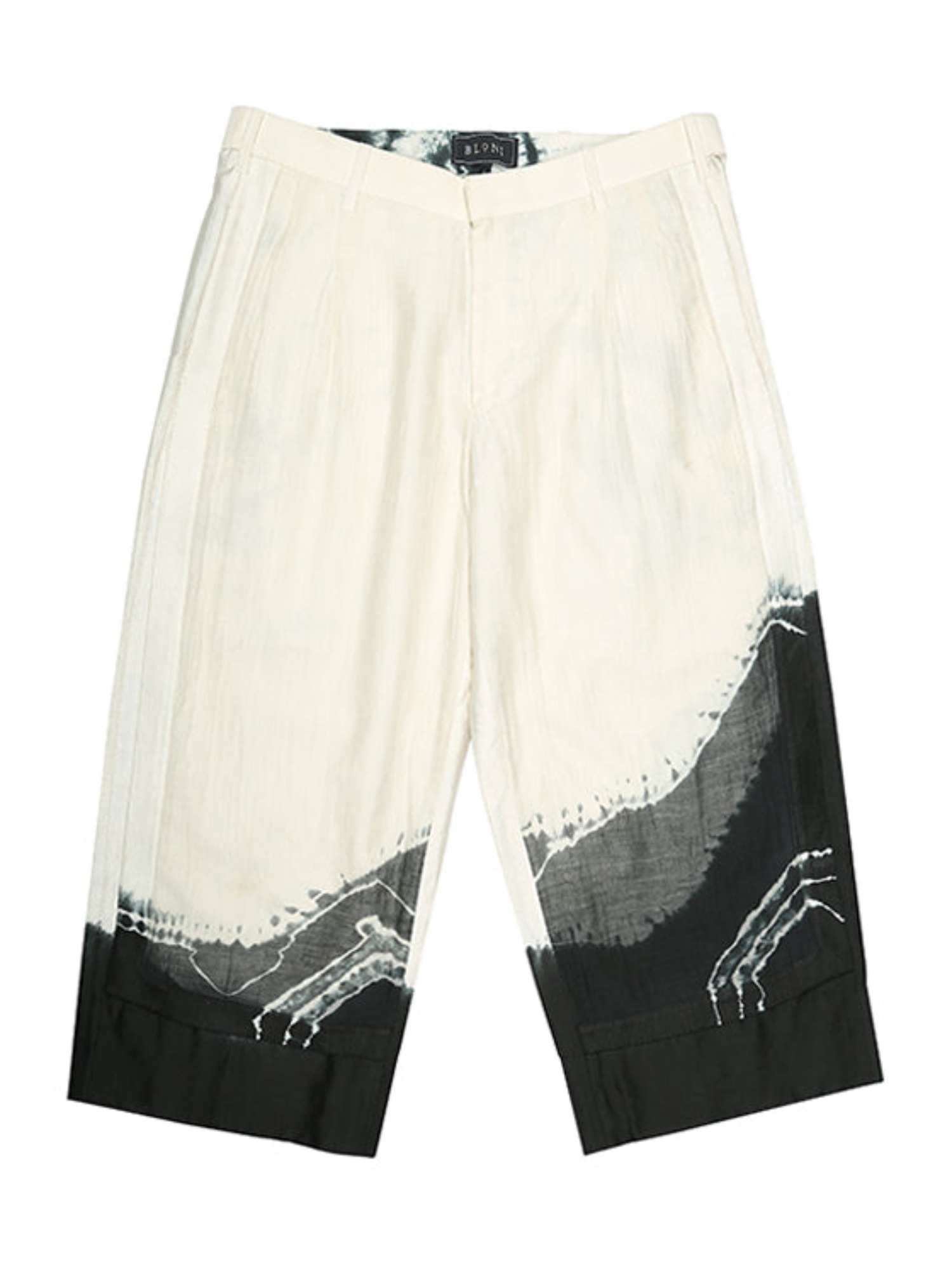 Wide Legged Layered Tie-dye Trousers