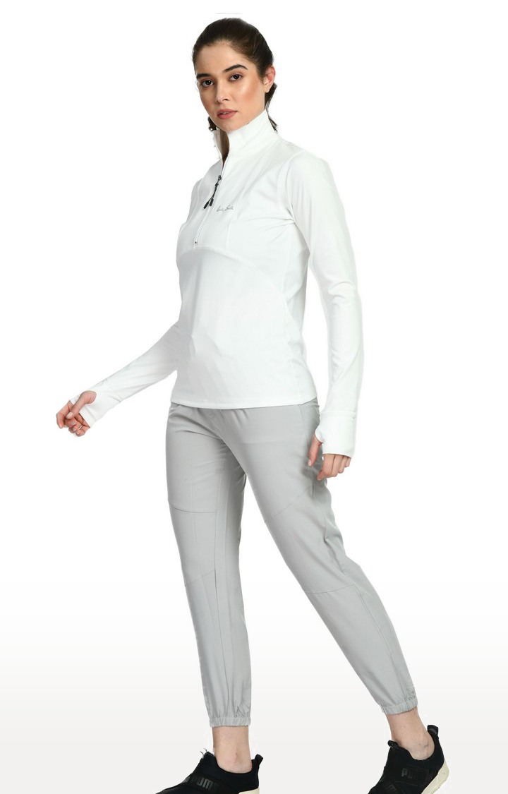 Women's White NS Co-ordinates Tracksuit