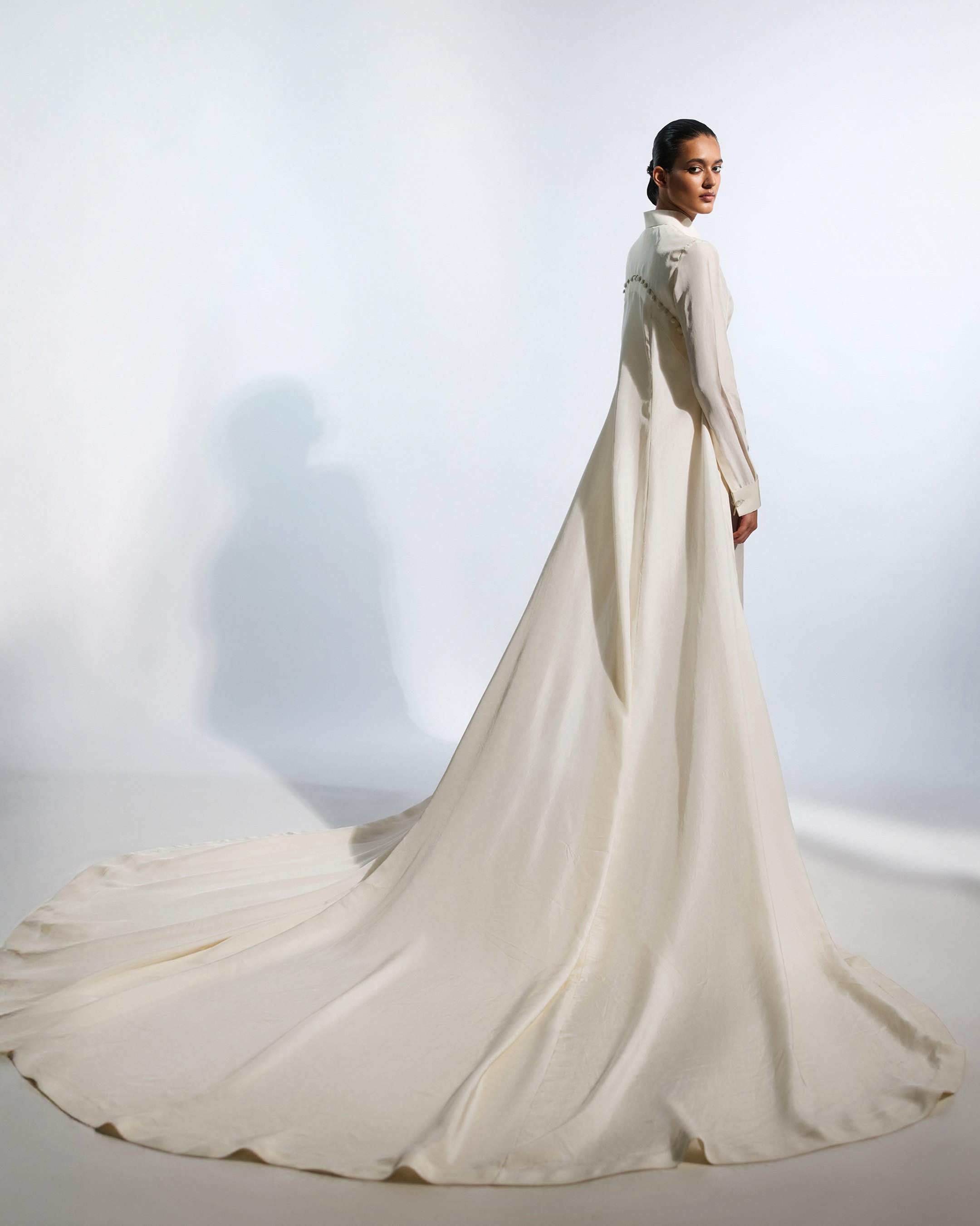 Detachable Train Gown