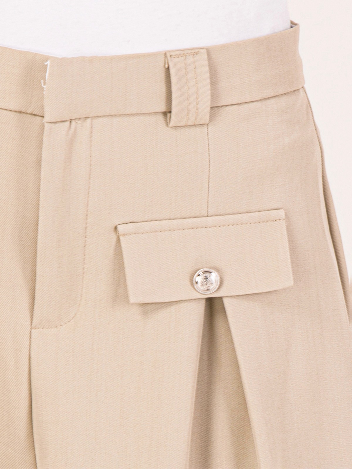 Albion Women Beige Smart Trousers